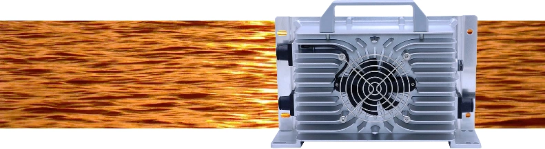 24V, 36V, 48V, 80V por- és vízmentes IP67 ipari akkumulátor töltők